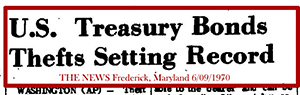 Treasury Theft 1970