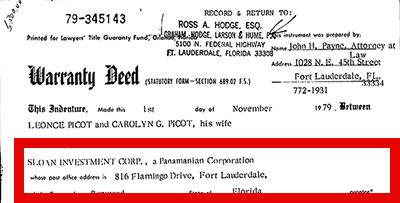Leonce Picot Money Laundering