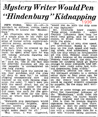 Aboard the Hindenburg